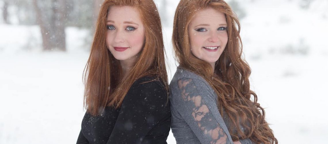 redhead sisters